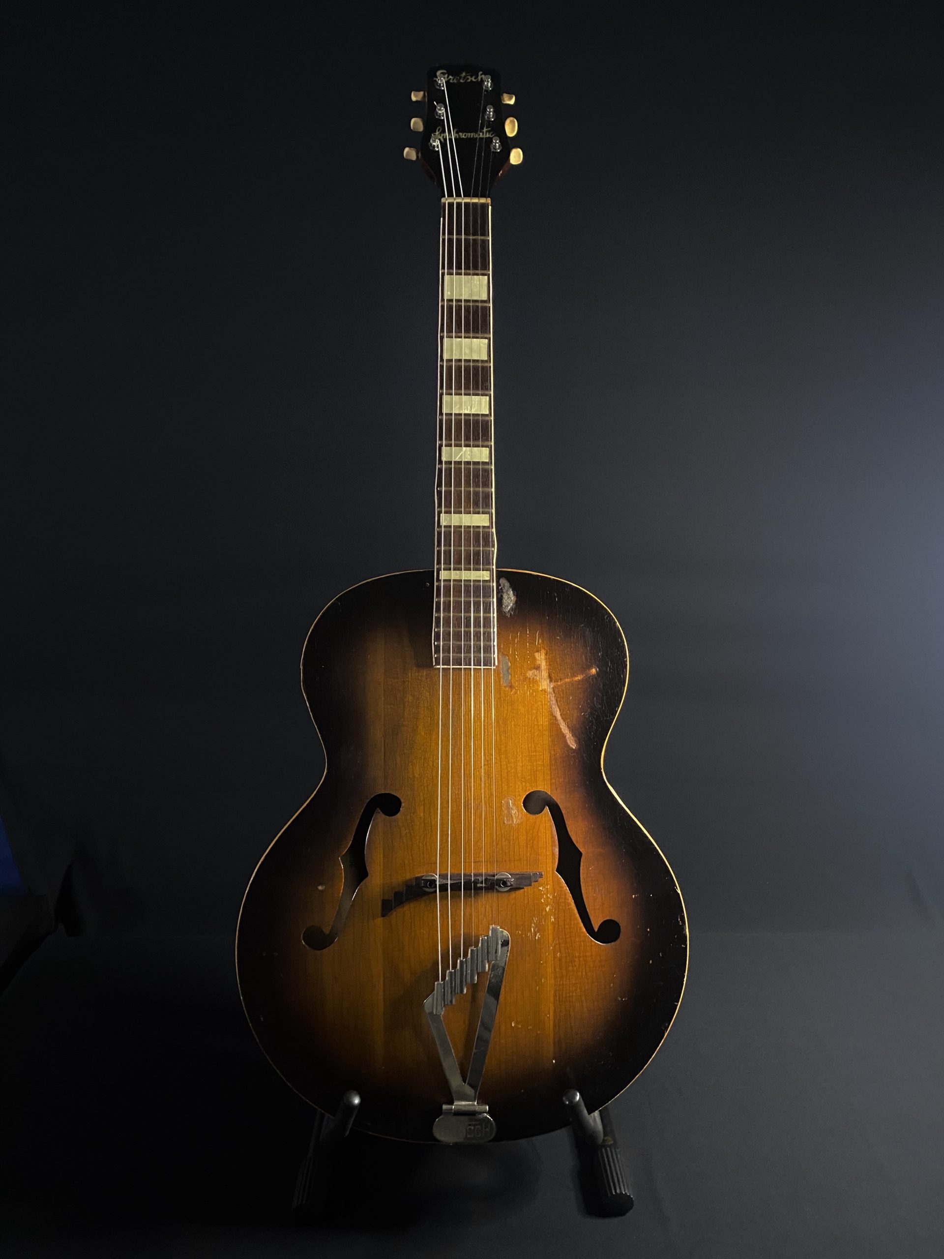 1952 Gretsch Synchromatic Archtop Vintage Guitar 09