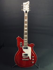 Used Airline Guitar Red 04