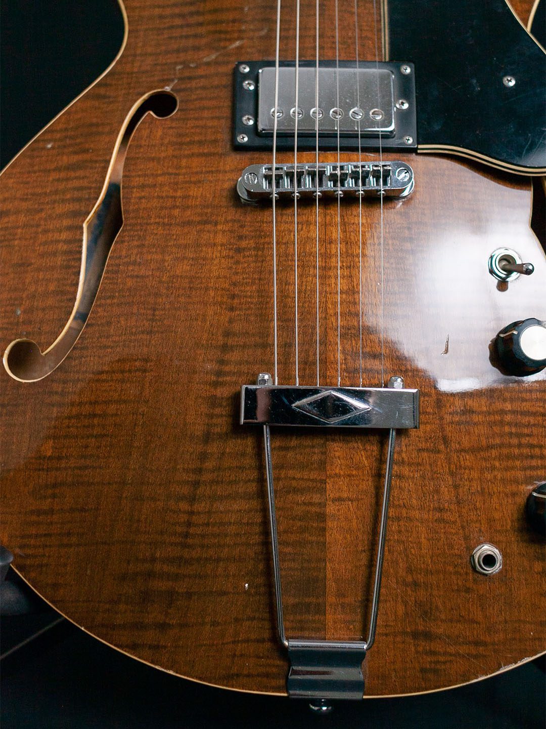 1970s Penco Lawsuit 335 Electric Guitar Body