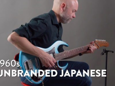 1960s Unbranded Japanese Electric Guitar Demo