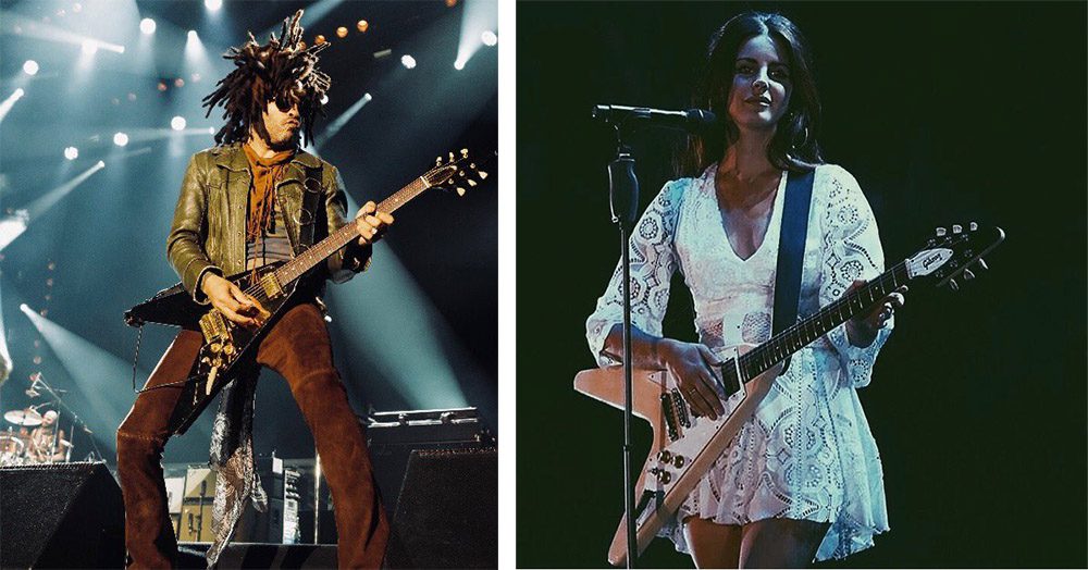 KravitzLanaFlyingV Gibson Flying V