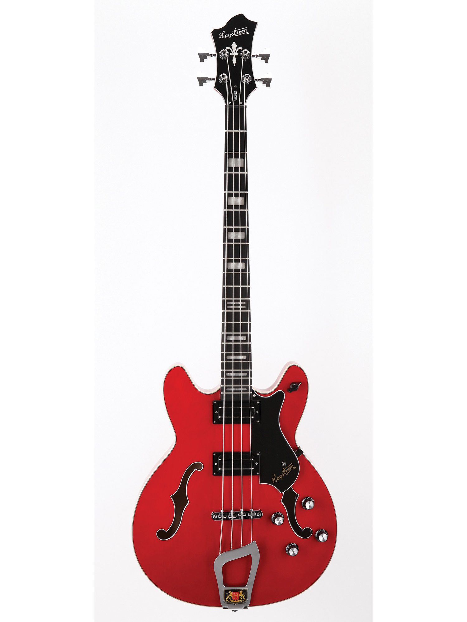 Hagstrom Viking Bass Wild Cherry Transparent