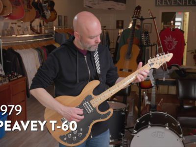 Demo of a 1979 Peavey T-60