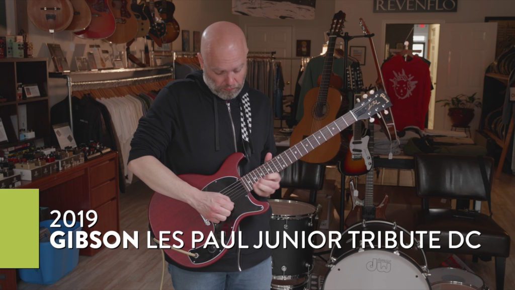 Demo of a 2019 Gibson Les Paul Junior Tribute DC