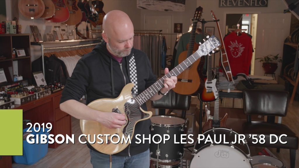 Demo of a 2022 Gibson Custom Shop Les Paul Junior ’58 DC