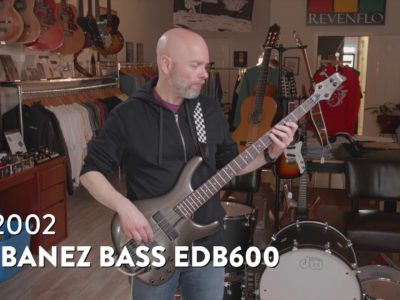 Demo of a 2002 Ibanez EDB600 Bass