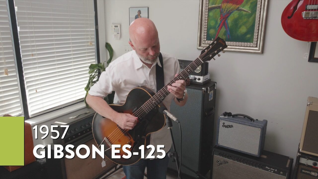 Demo of a 1957 Gibson ES-125
